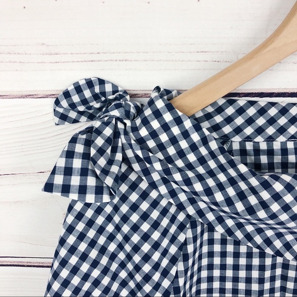 LAUNDRY By Shelli Segal Checkered Blouse Small - Picture 4 of 10